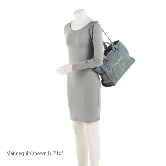 Chanel Denim Deauville Small Tote - Picture 5 of 13